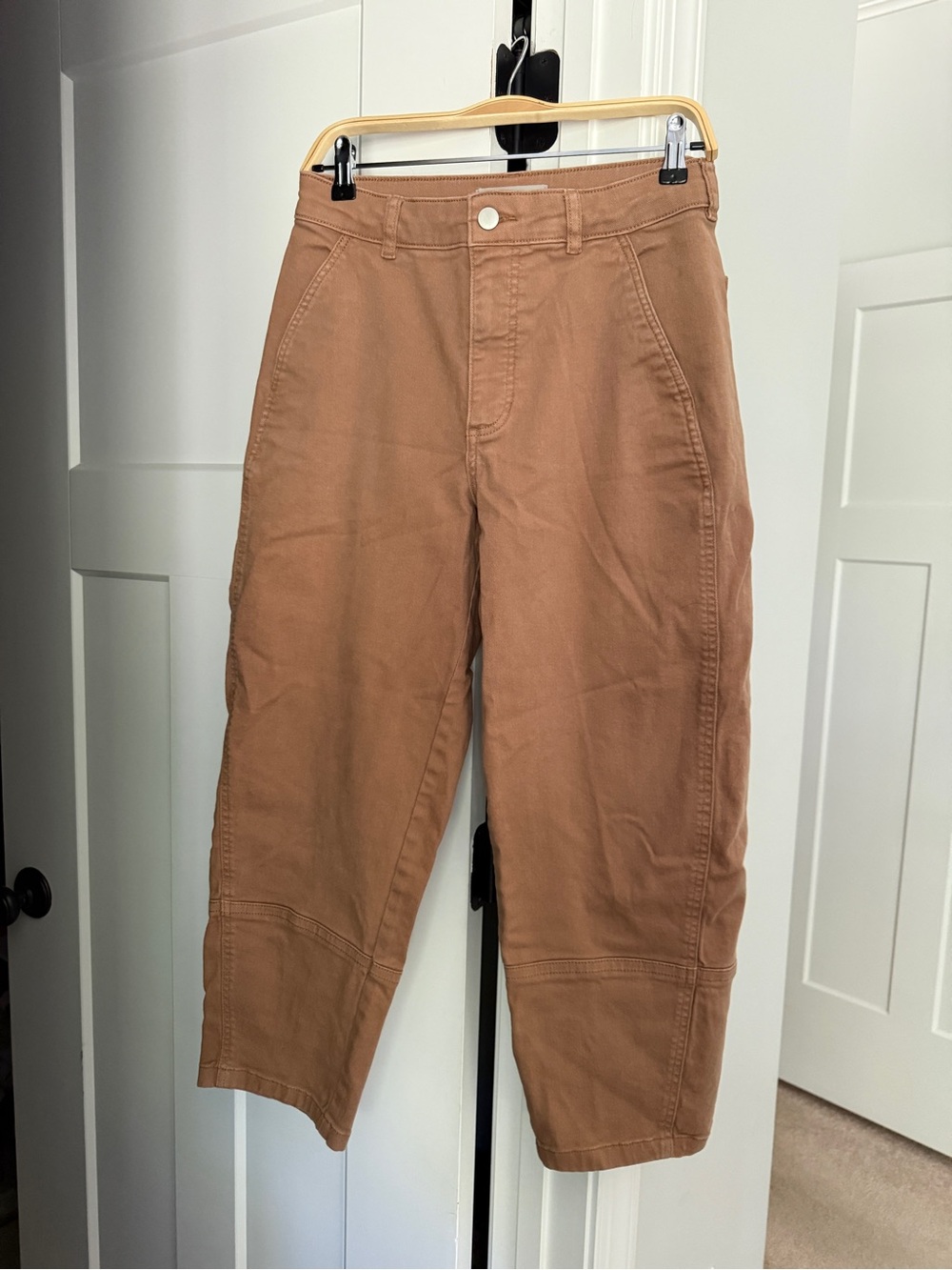 Everlane UTILITY BARREL pants cotton jeans - Picture 3 of 7